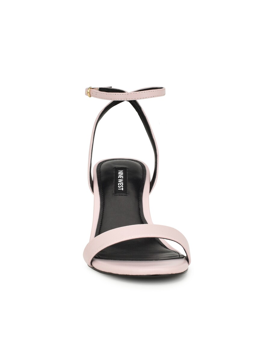 ナインウエスト アニー アンクルストラップ ヒールサンダル