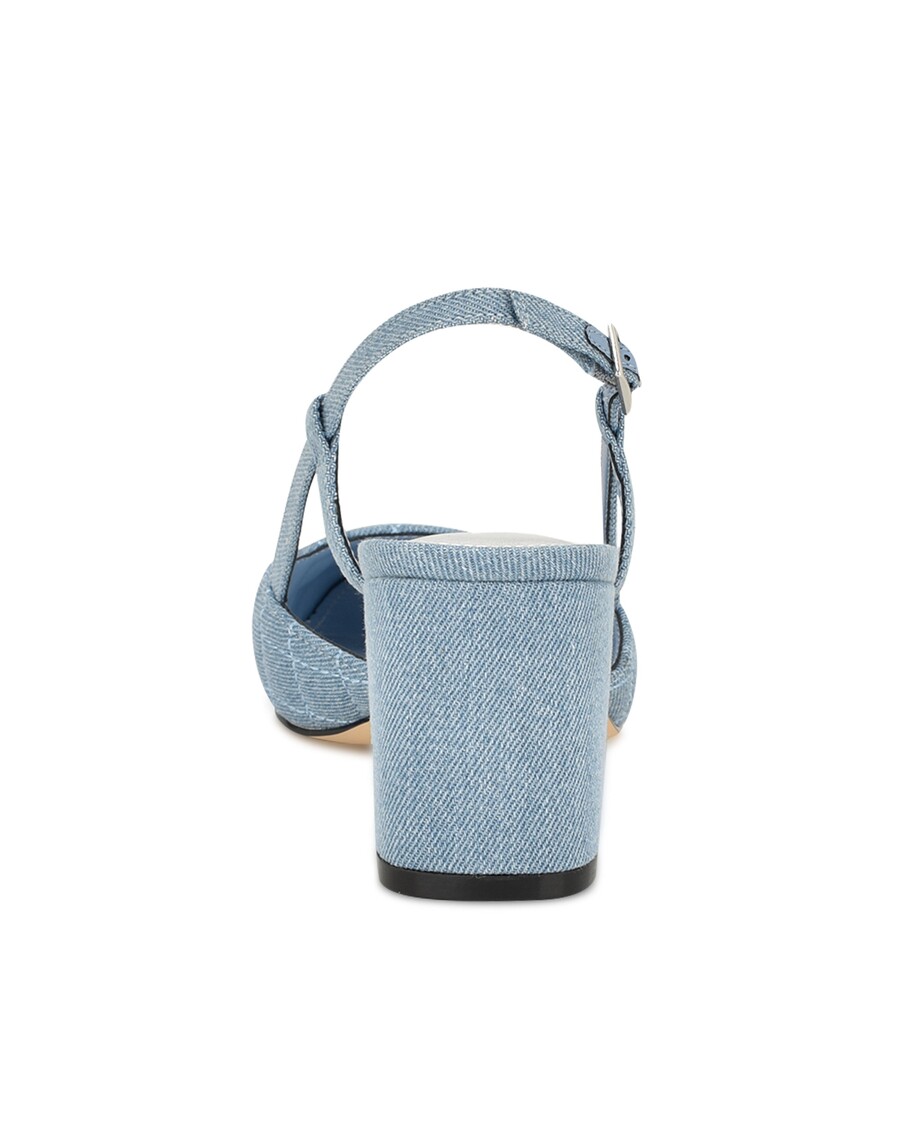 Nine West Uround Quilted Cap Top Slingbacks