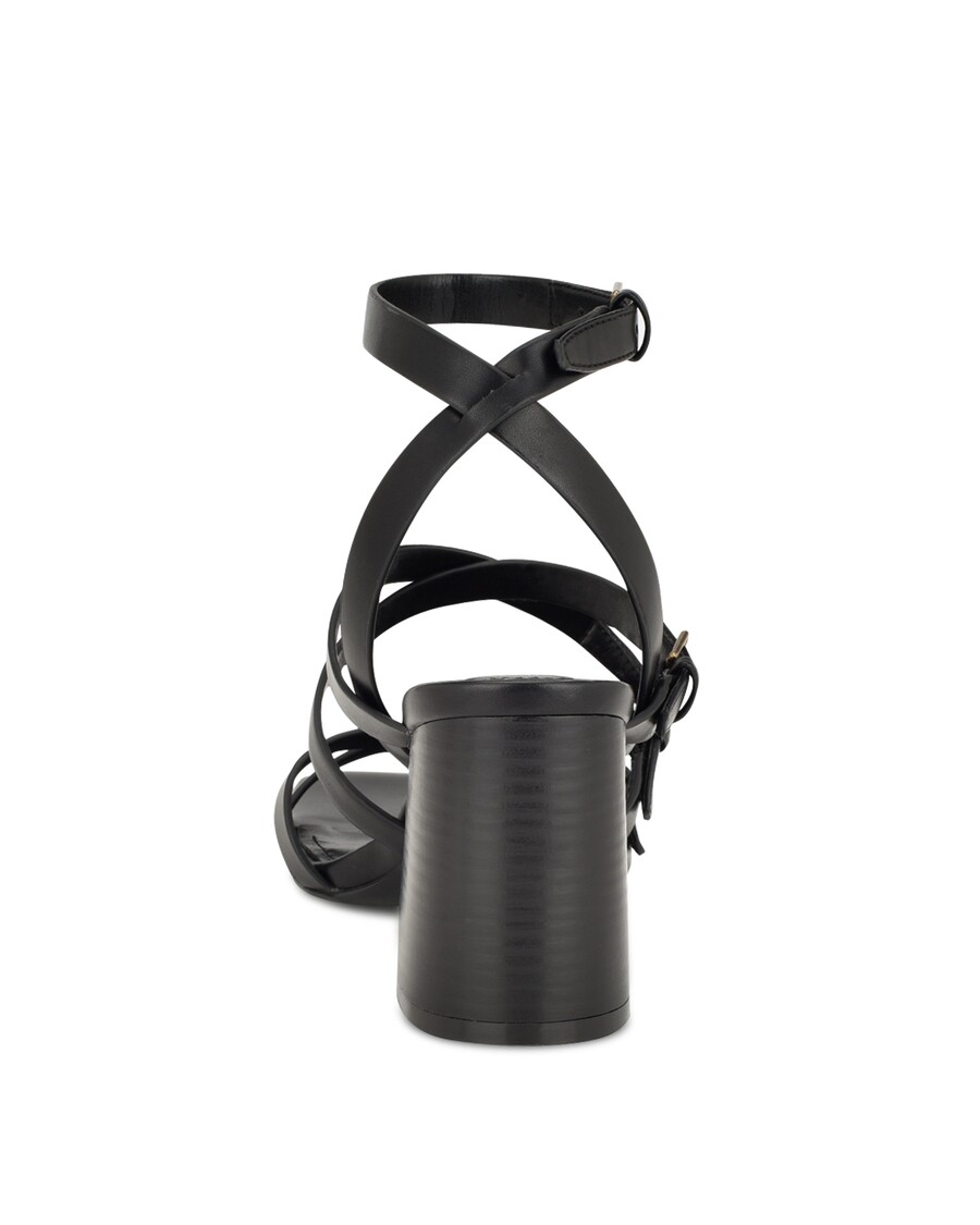 Sandal Bertumit Tali Pergelangan Kaki Karrly Sembilan Barat