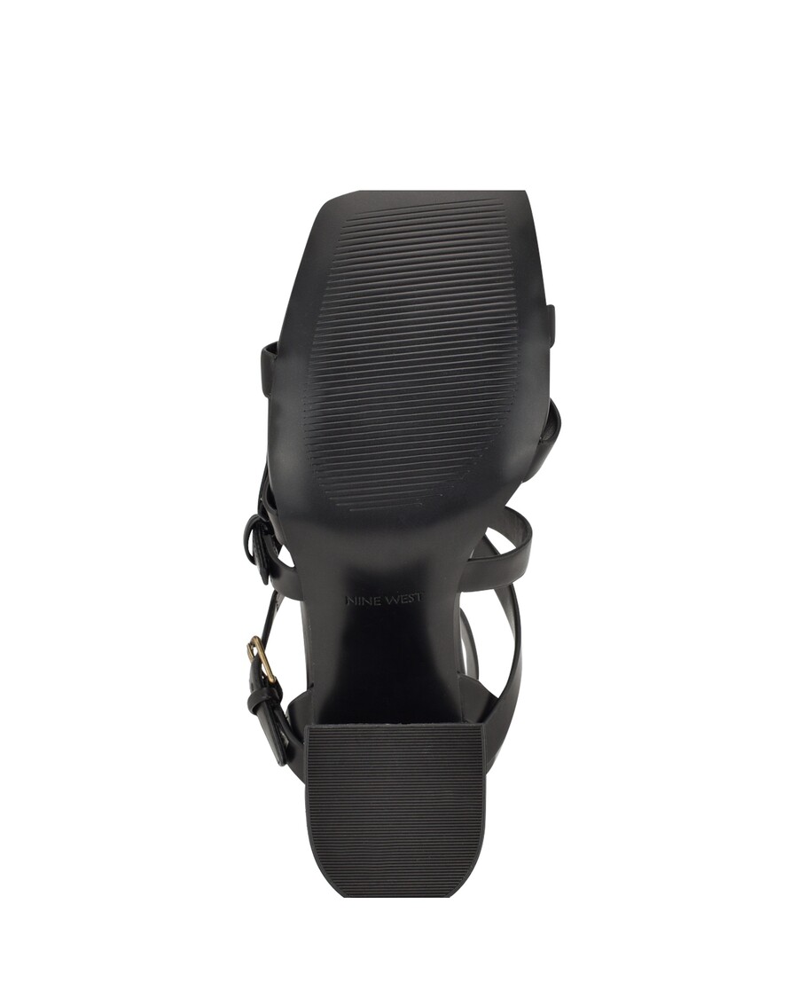 Sandal Bertumit Tali Pergelangan Kaki Karrly Sembilan Barat