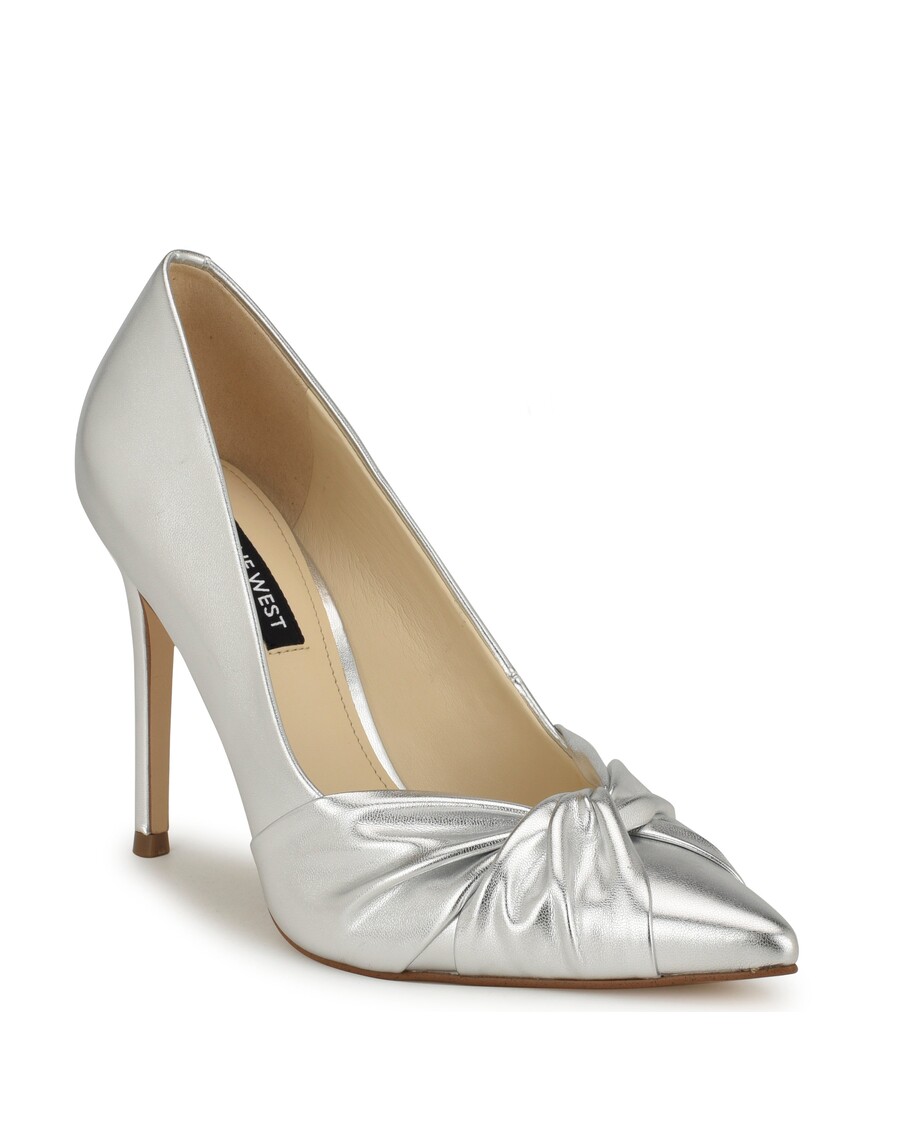 Zapatos De Tacón Con Puntera Puntiaguda Anudados Faiza De Nine West