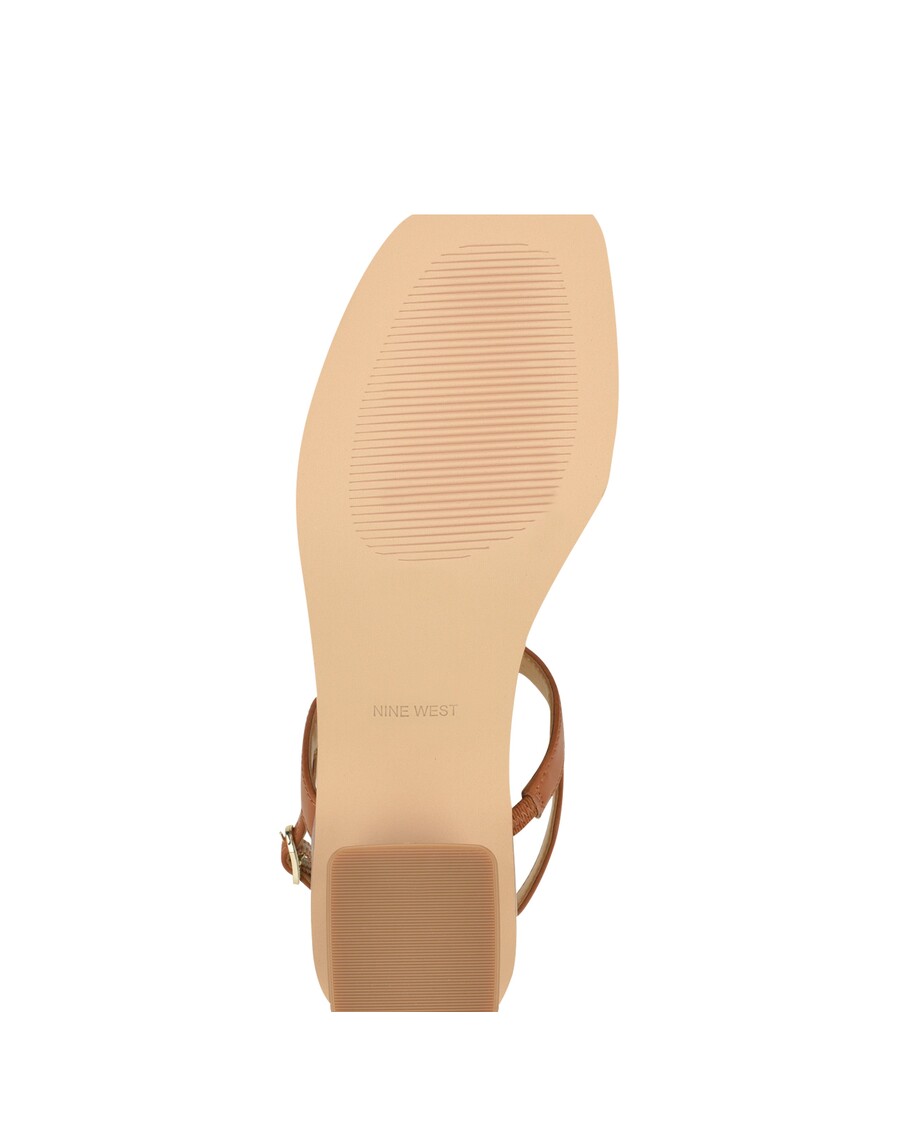 Sandalias Con Tacón Cuadrado Purdy De Nine West