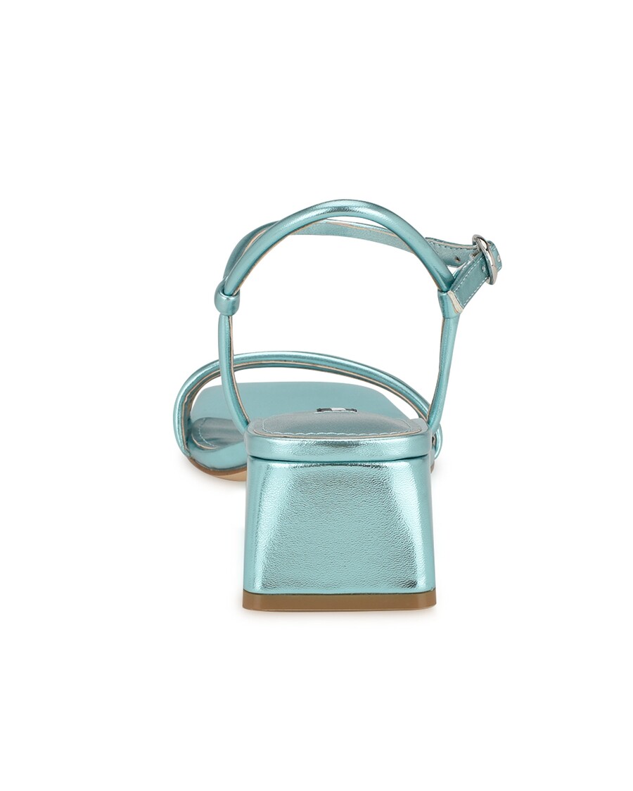 Deväť Západných Bernských Blokov Sandále Na Podpätku