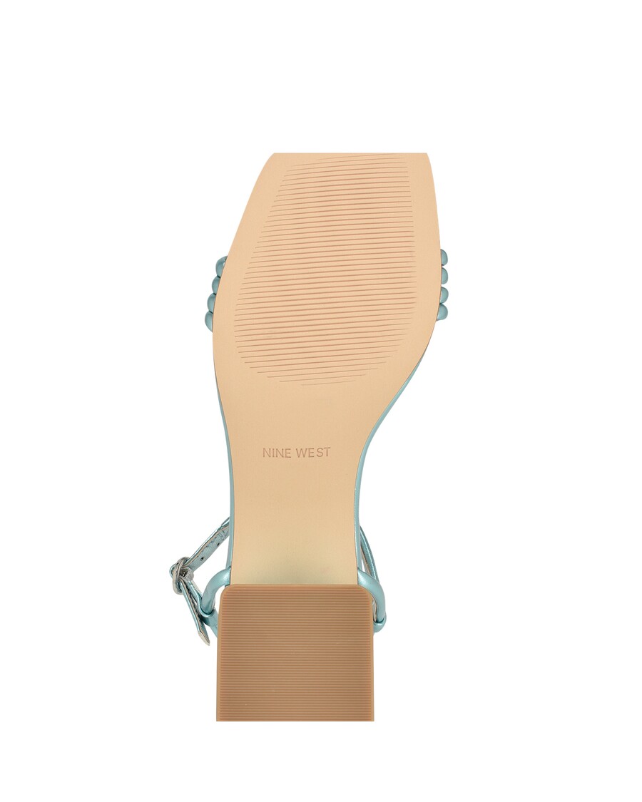 Deväť Západných Bernských Blokov Sandále Na Podpätku