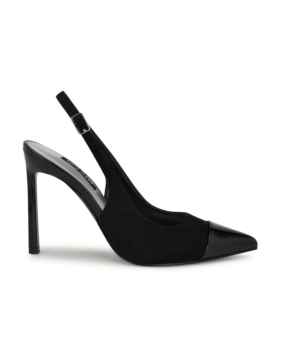 9 پمپ Slingback پنجه نوک تیز فابل غربی