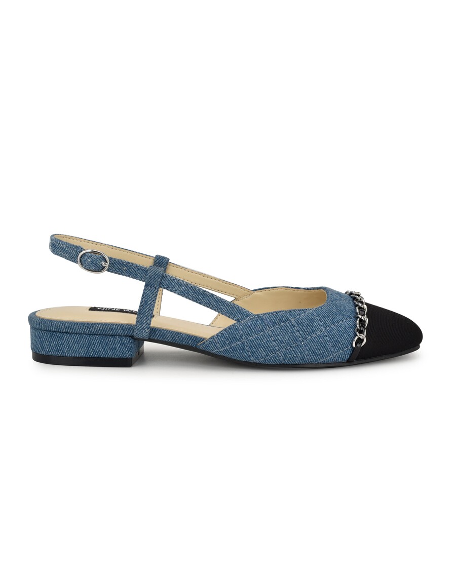 Kilenc West Charme Slingback Ruha Lapos