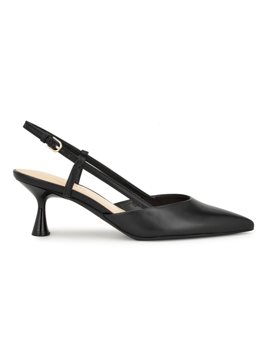 Kilenc Nyugati Rowen Hegyes Lábujj Slingbacks