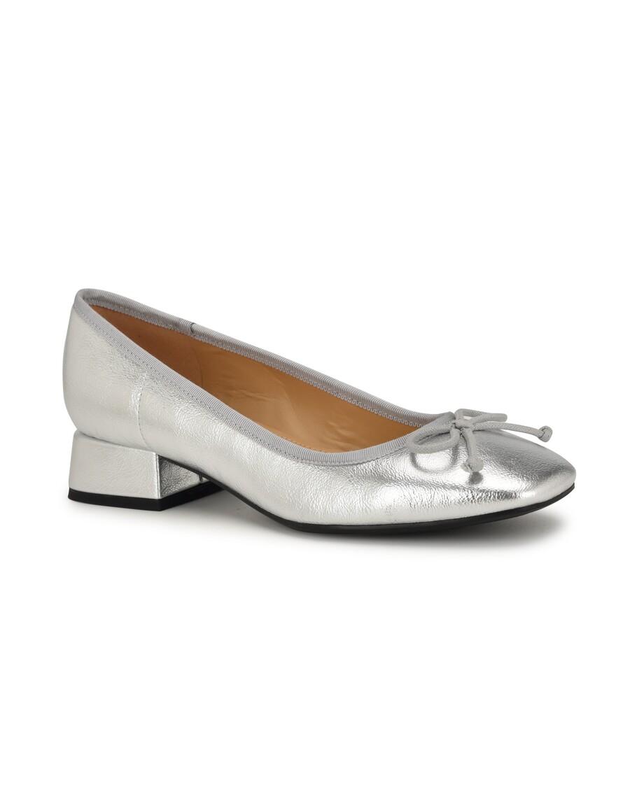 Ni West Saruh Square Toe Pumps