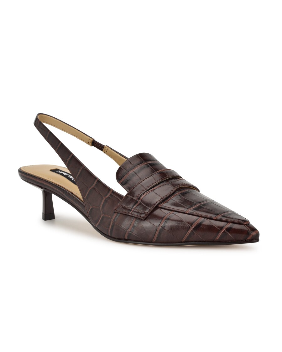 Kilenc West Charlot Testre Szabott Slingback Szivattyú