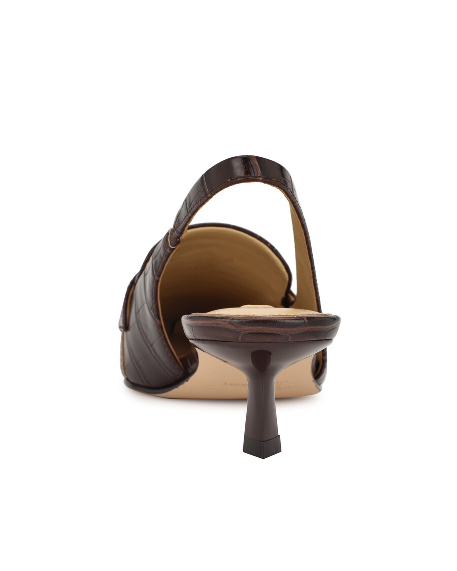 Kilenc West Charlot Testre Szabott Slingback Szivattyú