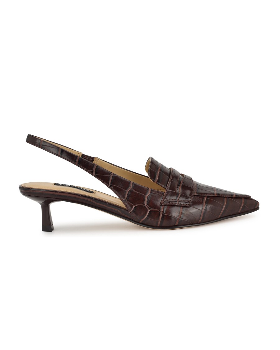 Kilenc West Charlot Testre Szabott Slingback Szivattyú