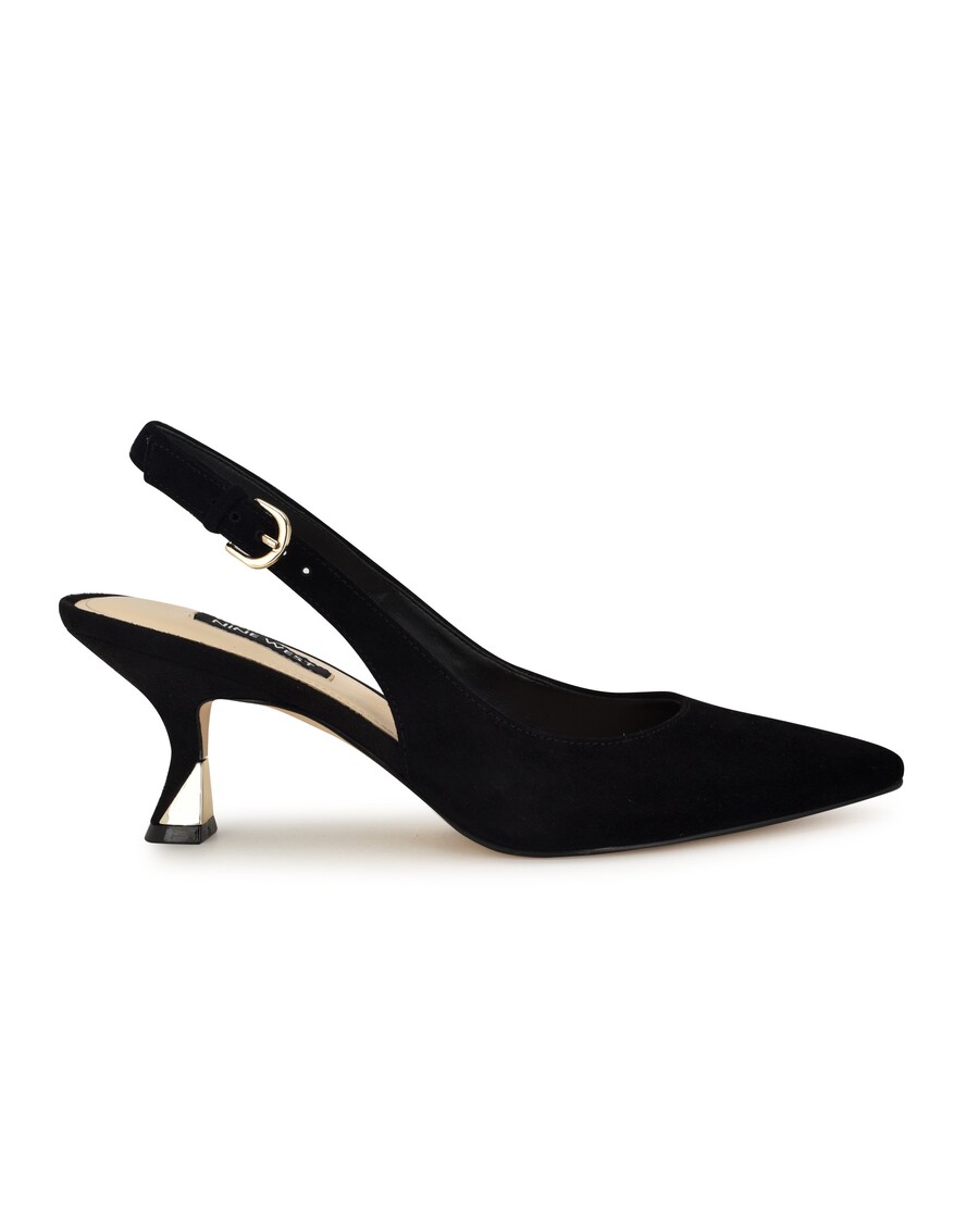 Nine West Jannit Slingback Pumps Met Puntige Neus