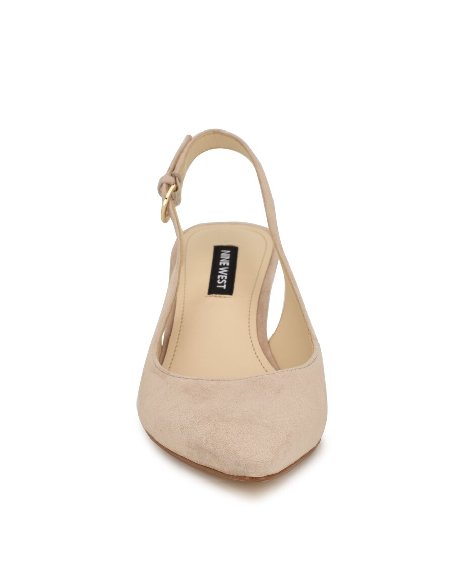 Nove Décolleté Slingback A Punta Di West Jannit