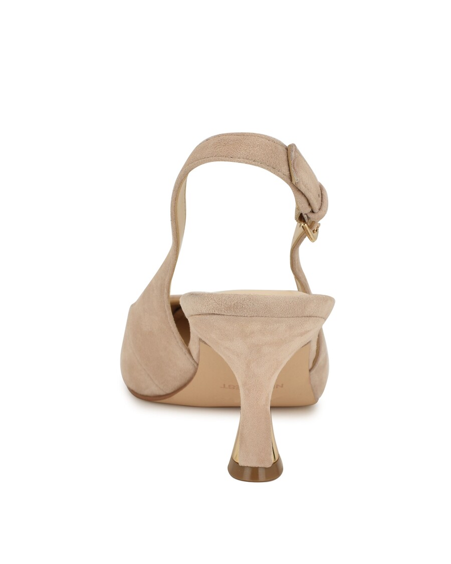 Nove Décolleté Slingback A Punta Di West Jannit