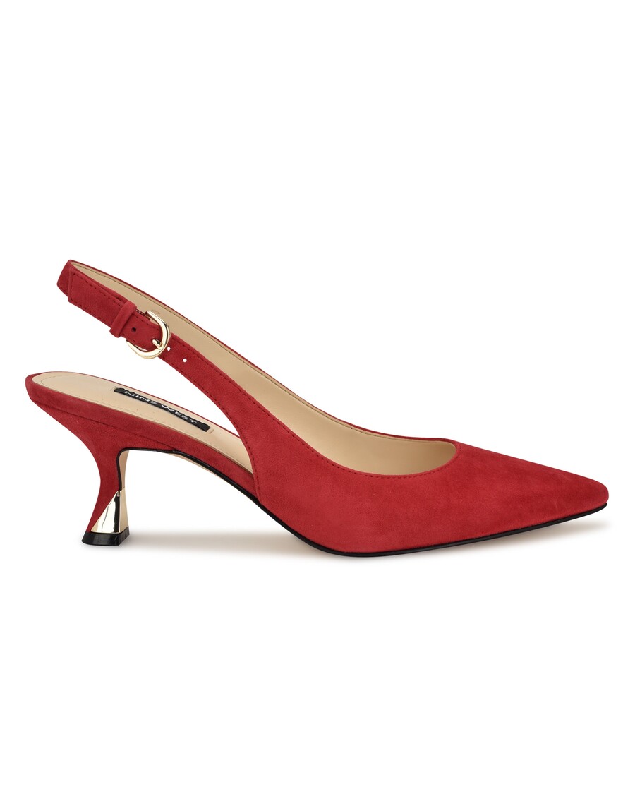 Nine West Jannit Slingback Pumps Met Puntige Neus