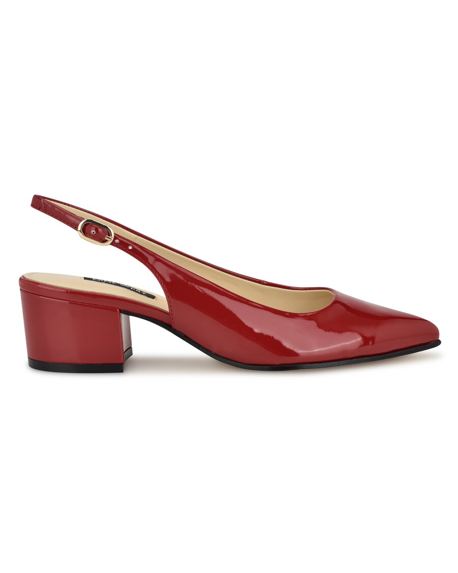 Nine West Prepp Slingback Pumps Met Blokhak