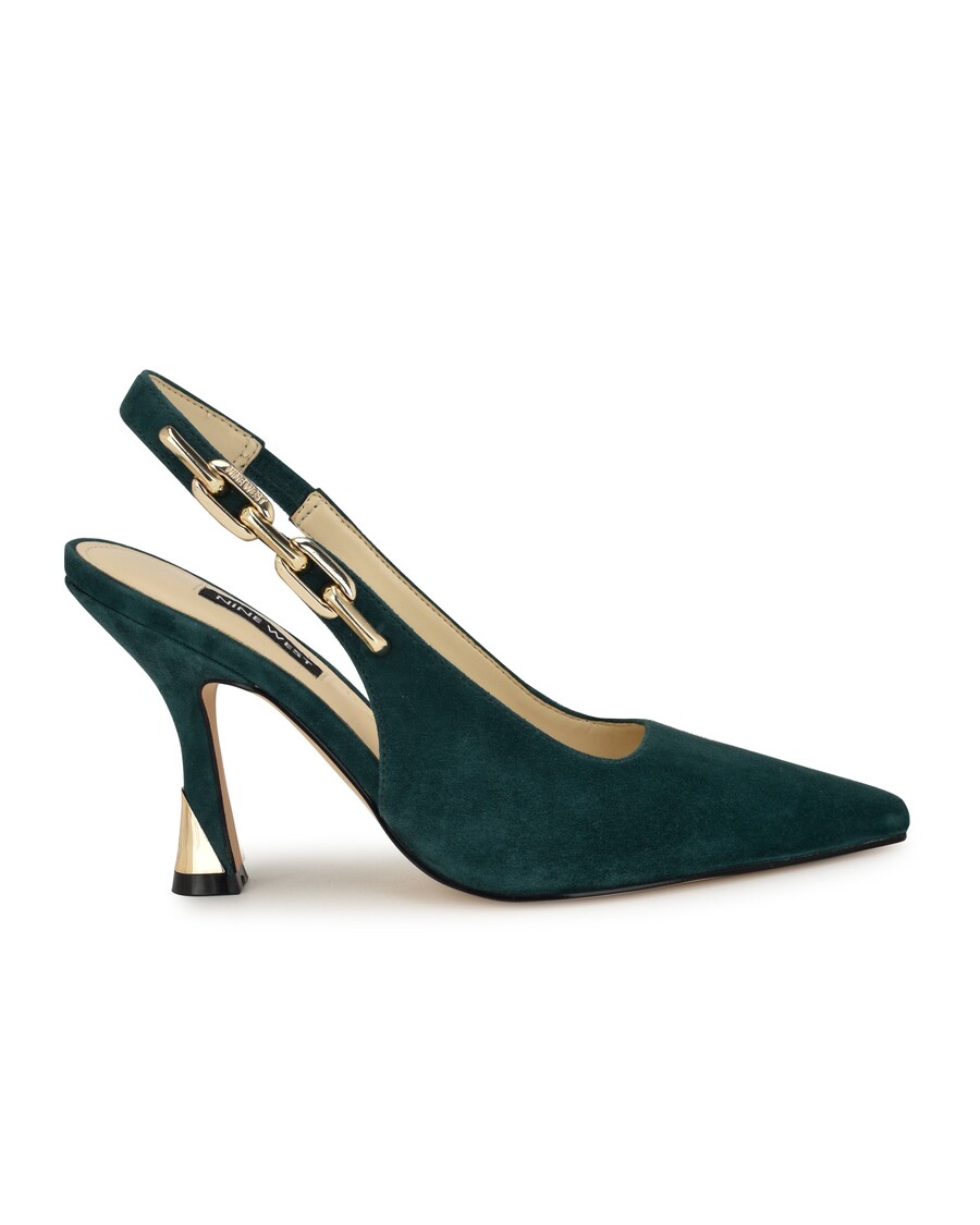 نه پمپ Slingback ورونی غربی