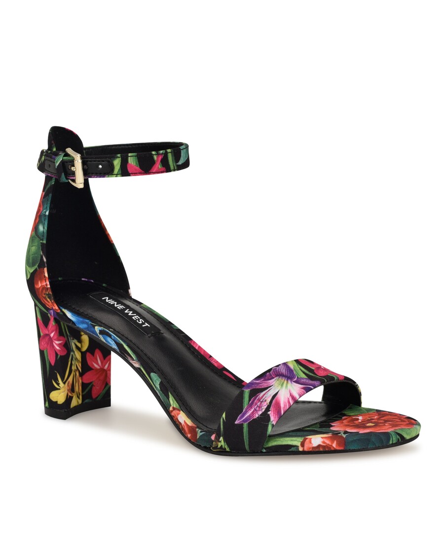 Kilenc West Pruce Bokapántos Blokksarkú Szandál