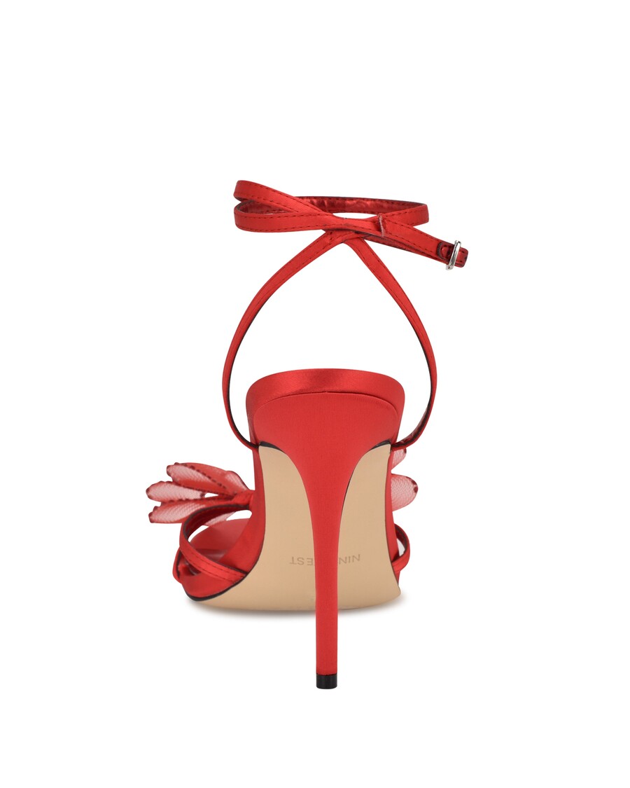 Ni West Minky Bue Hæled Sandaler