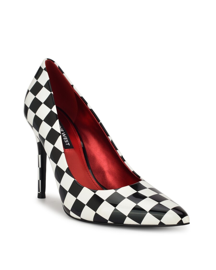 Девять туфель западный свежий с прозрачным носком