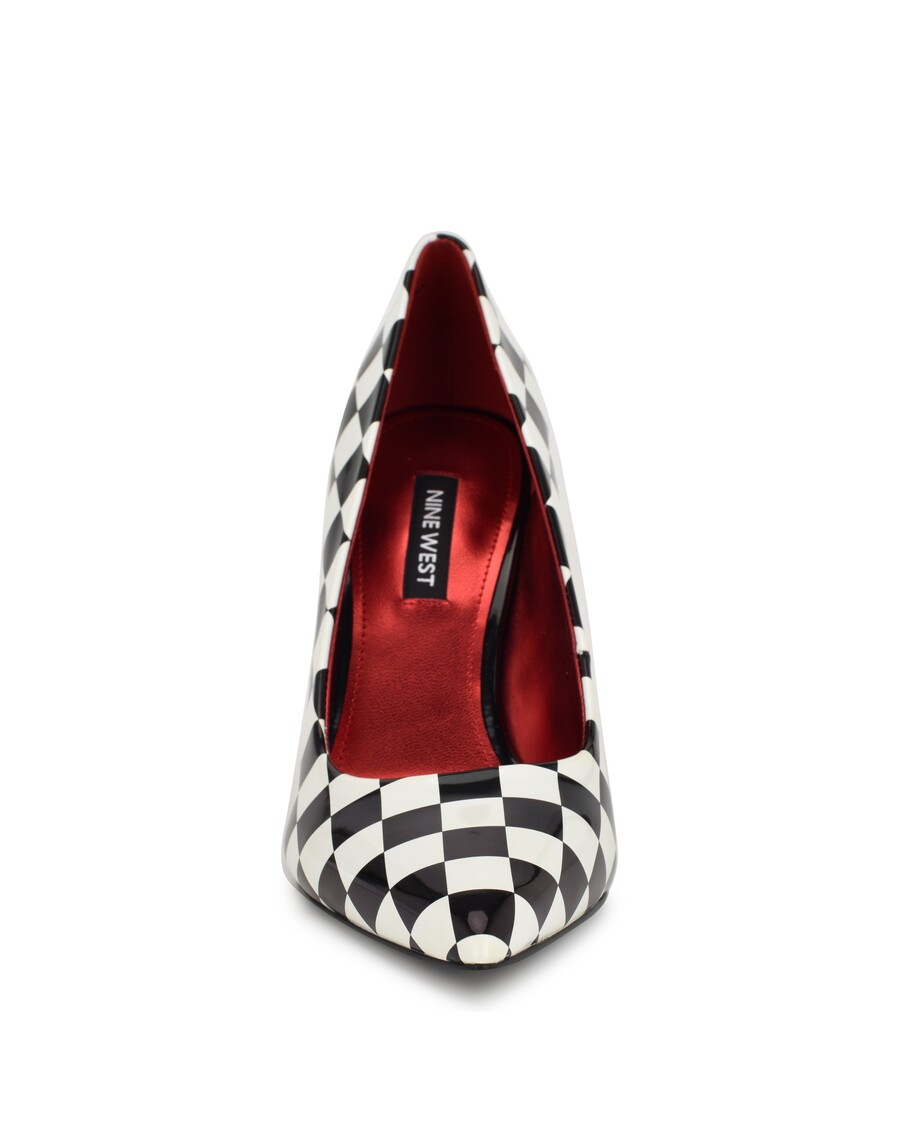 Девять туфель западный свежий с прозрачным носком