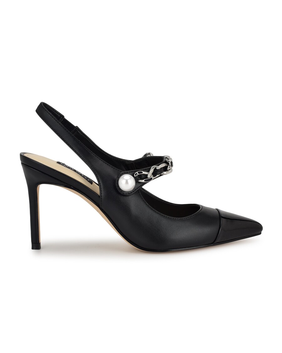 Kilenc Nyugati Rendező Sapka Lábujj Slingbacks
