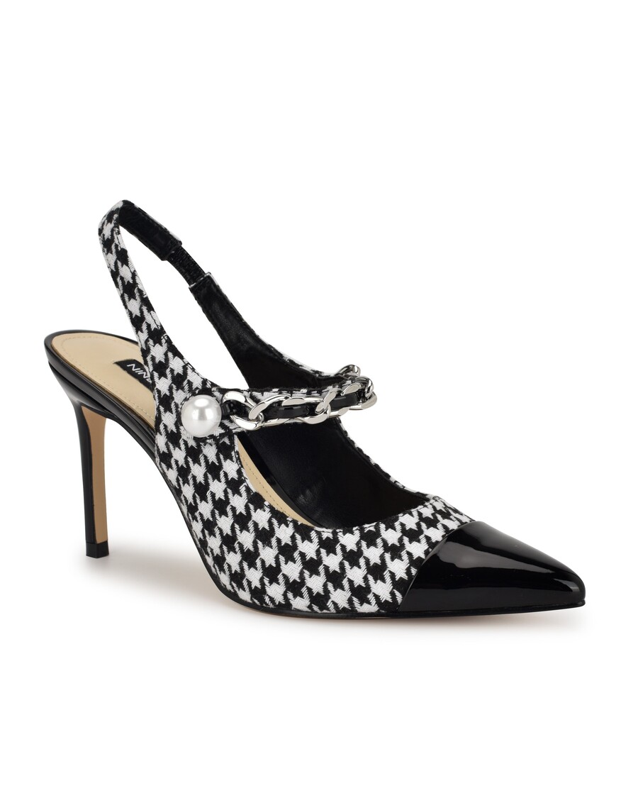 Ni West Rendez Cap Toe Slingbacks