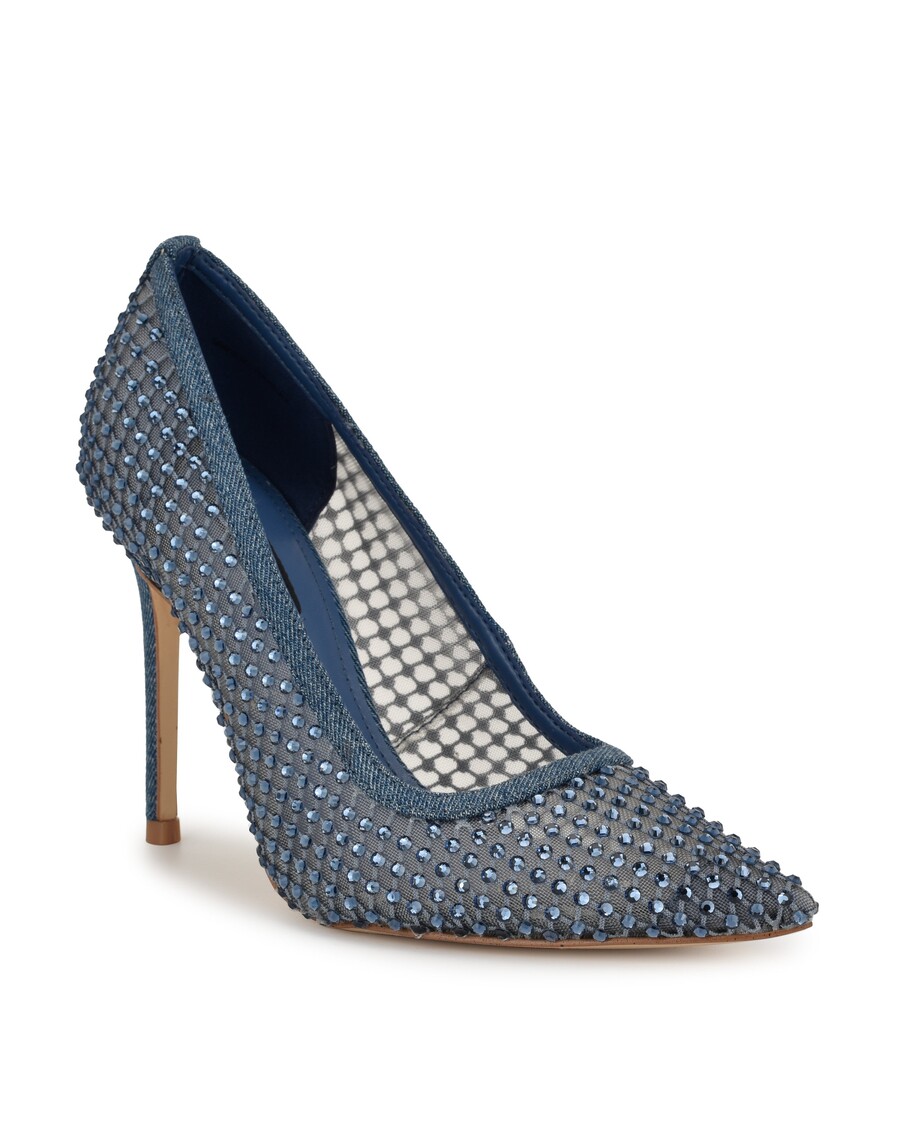 Devět West Freshe Kamínkové Síťované Lodičky