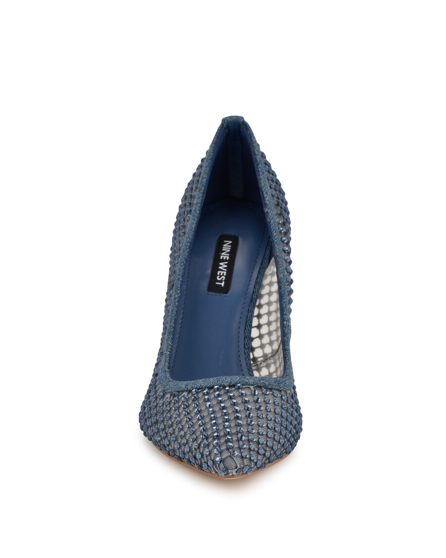 Devět West Freshe Kamínkové Síťované Lodičky