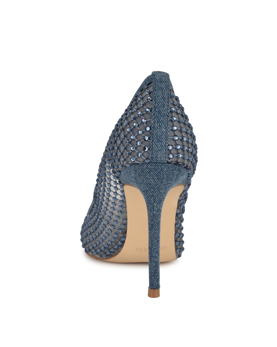 Devět West Freshe Kamínkové Síťované Lodičky