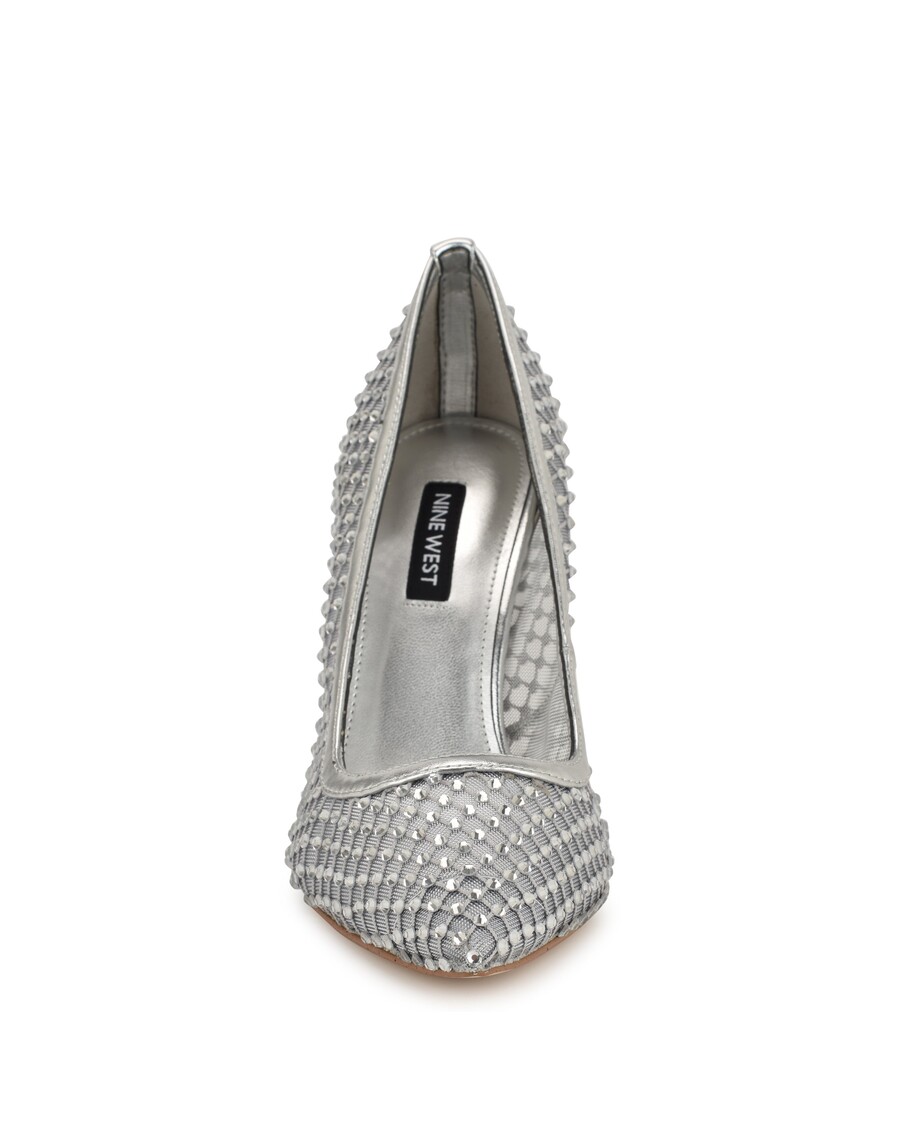 Nio West Freshe Rhinestone Mesh Pumpar