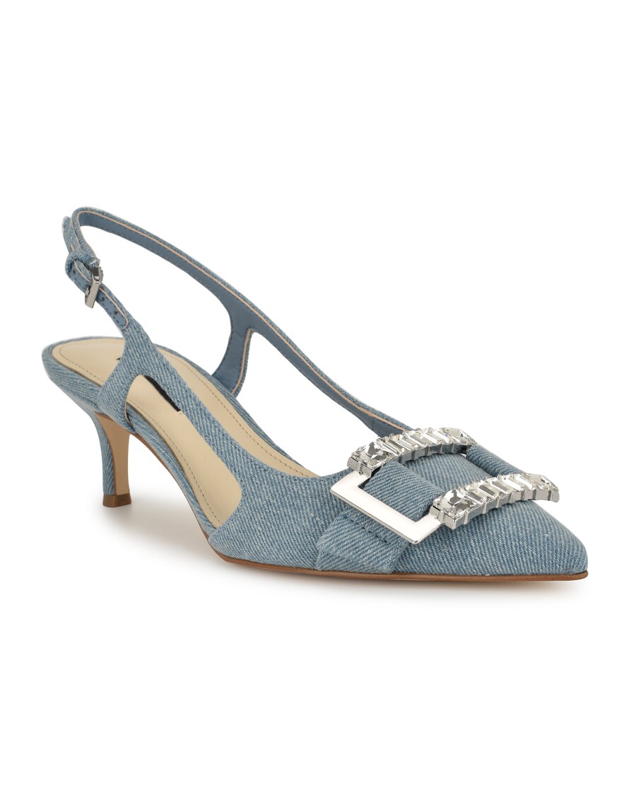 Deväť Západne Neeri špicaté Slingbacky