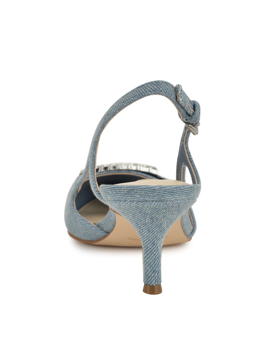 Deväť Západne Neeri špicaté Slingbacky