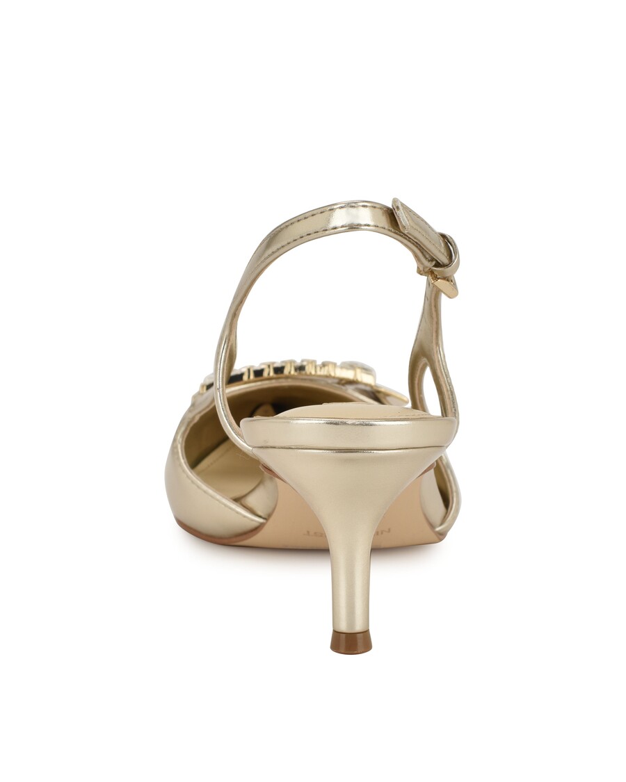 Ni West Neeri Spisse Tå Slingbacks