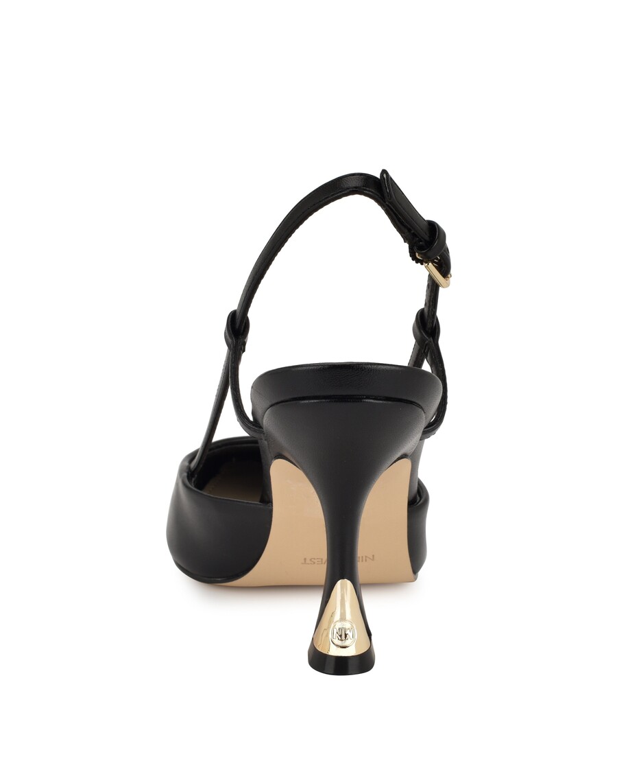 Nueve Zapatos Destalonados Con Punta Puntiaguda De West Vassa