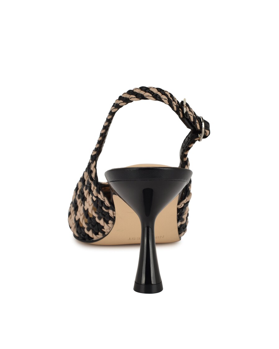 девять тканых босоножек с ремешком на пятке West Madalene