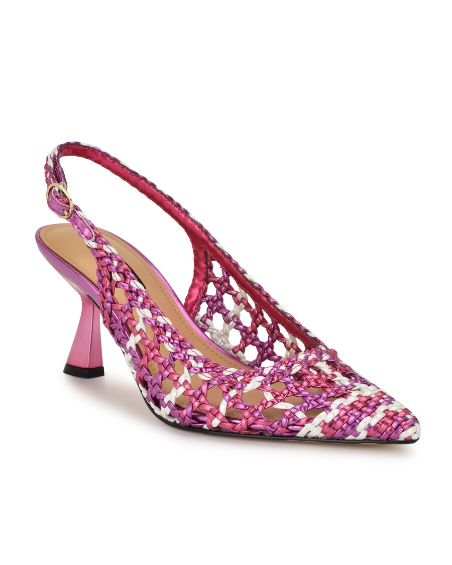 üheksa Lääne Madalene Kootud Slingbacks