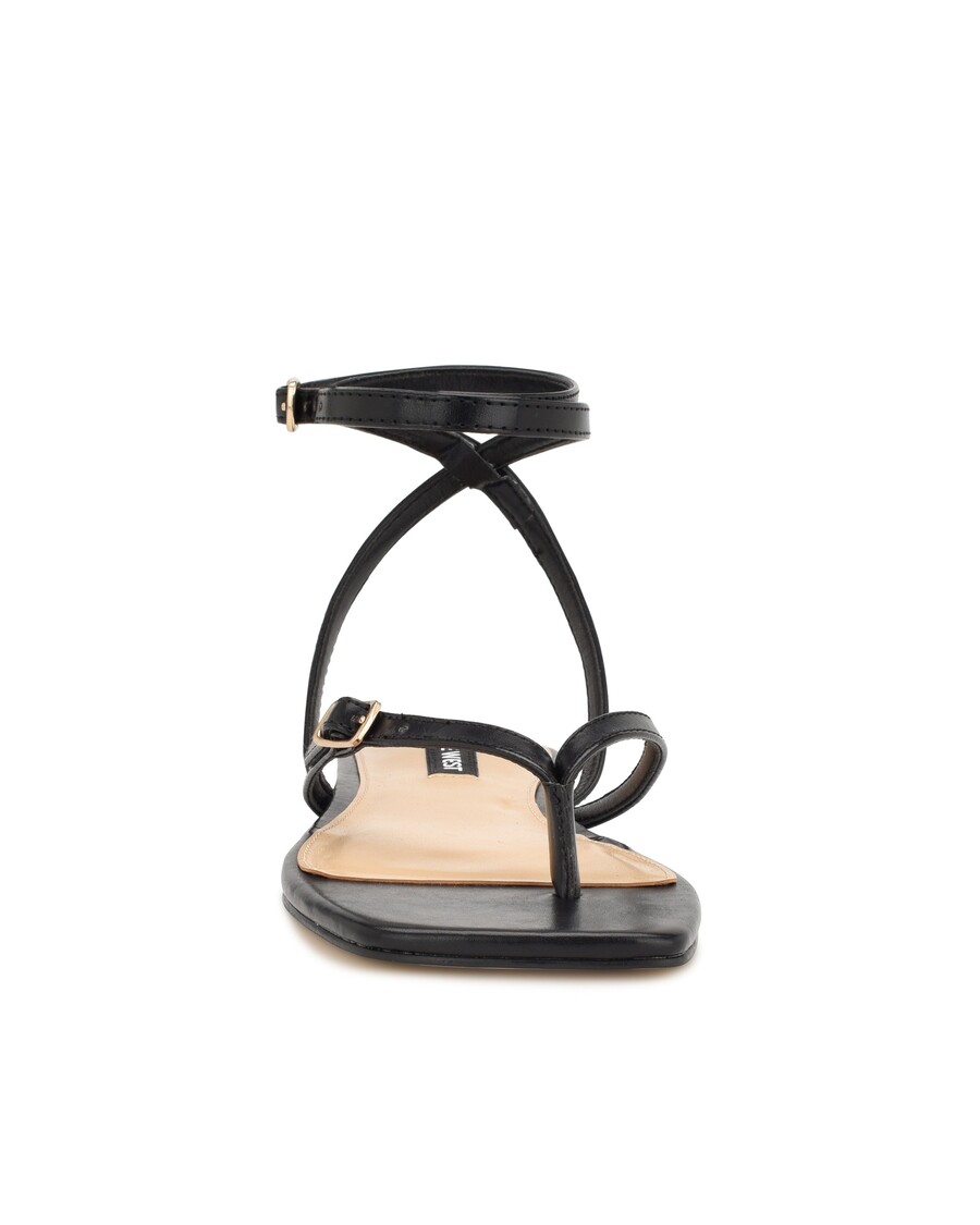 סנדלים שטוחים לעטוף קרסול תשע ווסט נלסון