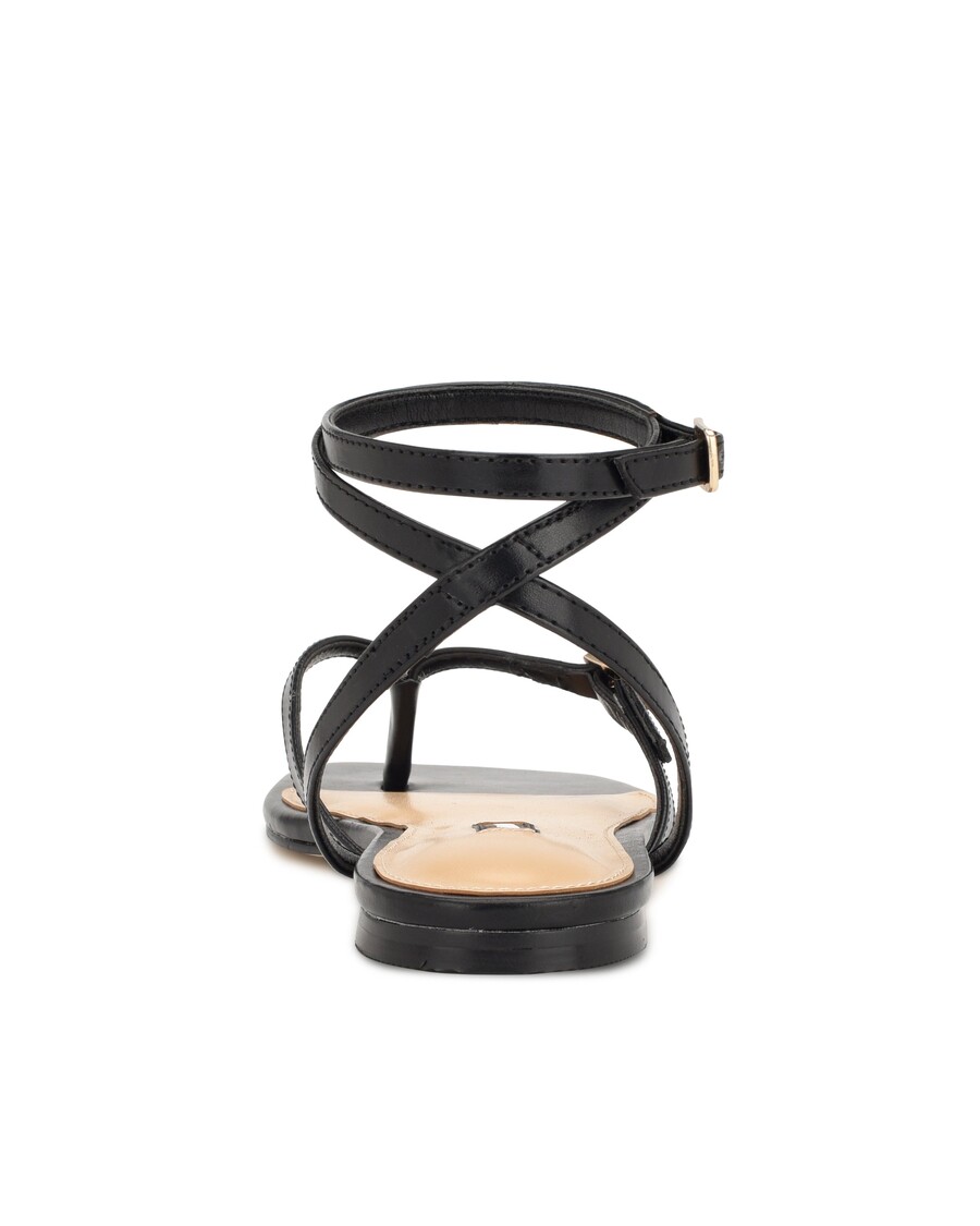 סנדלים שטוחים לעטוף קרסול תשע ווסט נלסון