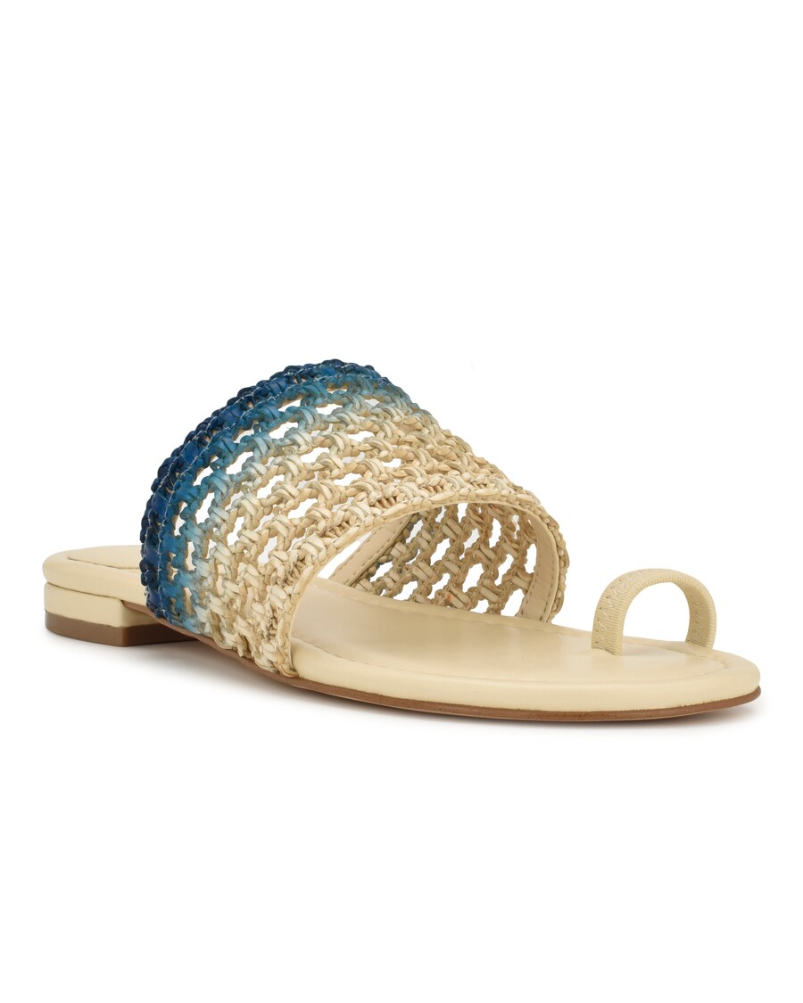 Kilenc Nyugati Nolah Lapos Csúszdás Szandál