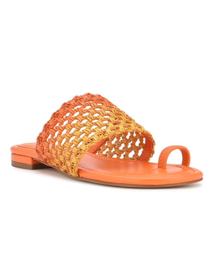 Kilenc Nyugati Nolah Lapos Csúszdás Szandál