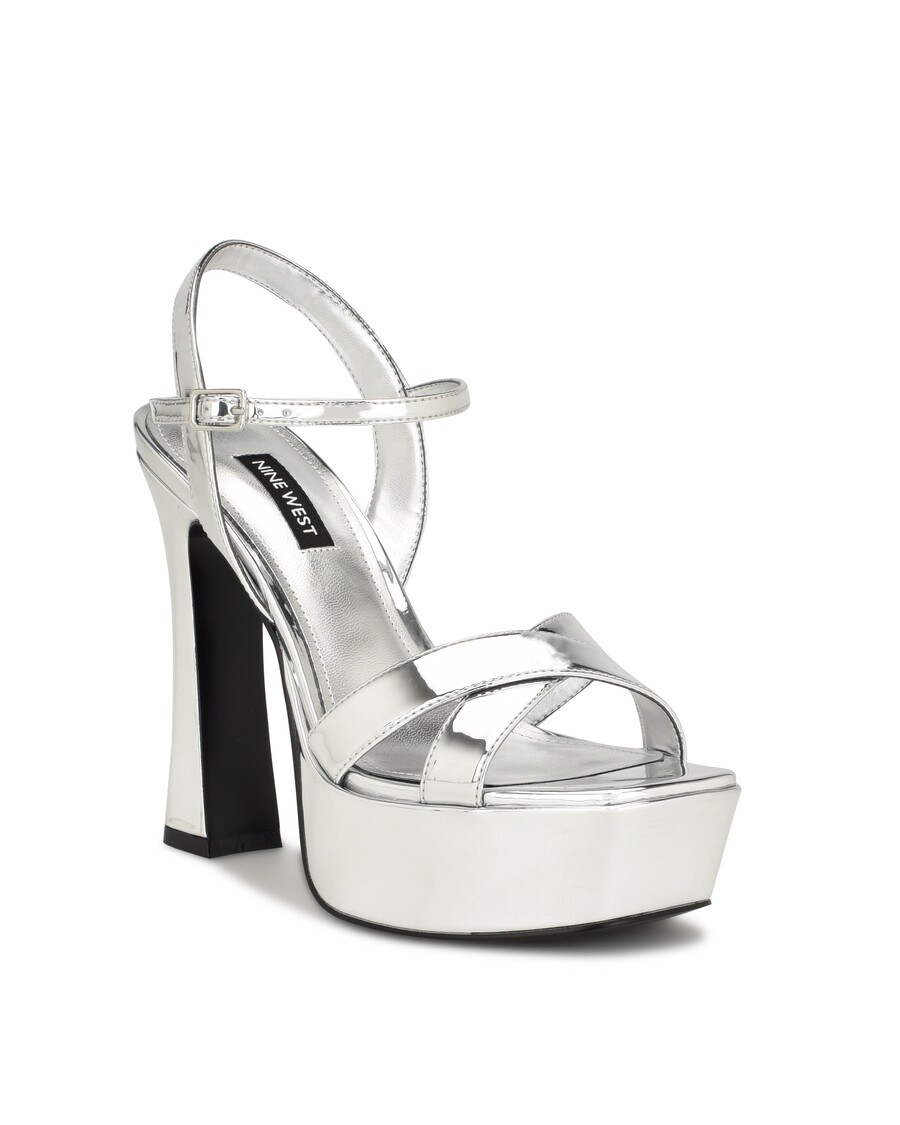 Deväť Sandálov Na Platforme West Iriv