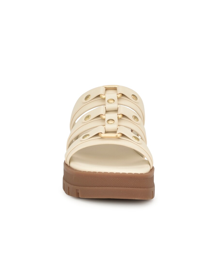 Sandały Wsuwane Dziewięć West Cazz Rybak