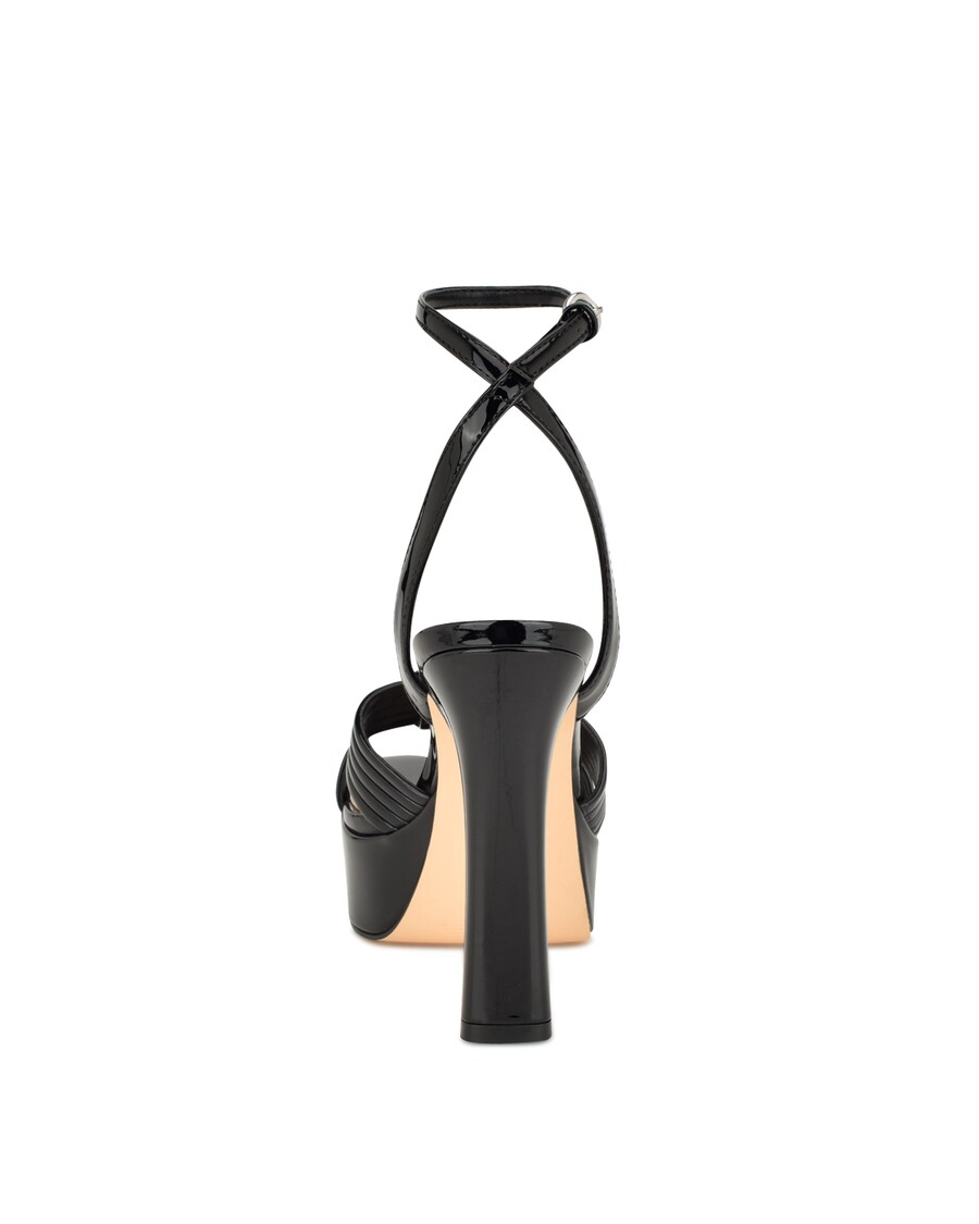 Nine West Irna Platformlu Bilekten Bağlamalı Düğümlü Sandalet