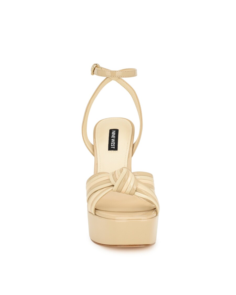 Nine West Irna Sandale S čvorovima S Remenom Za Gležanj S Platformom