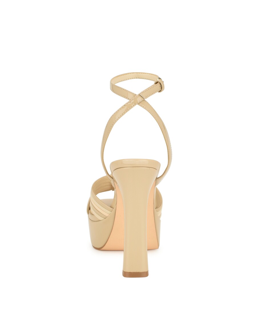 Nine West Irna Sandale S čvorovima S Remenom Za Gležanj S Platformom