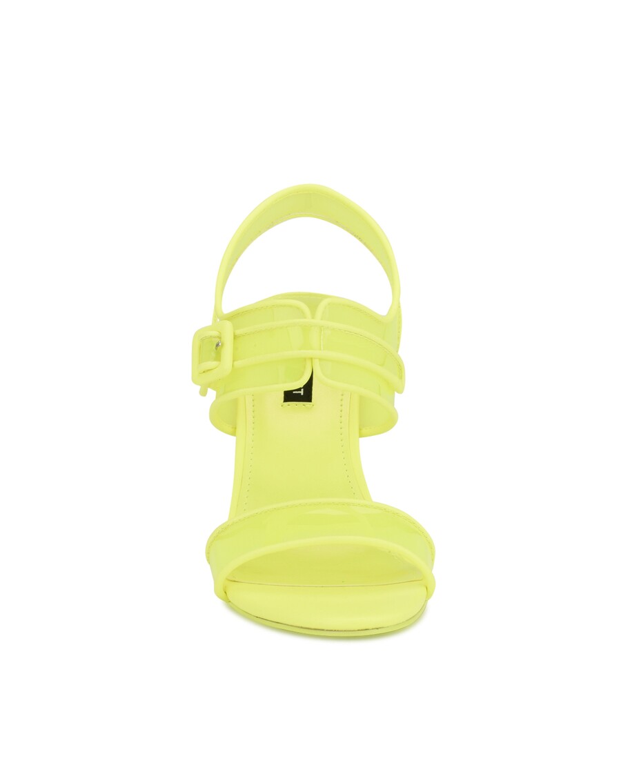 Nine West Lucile Transparente Riemchensandalen