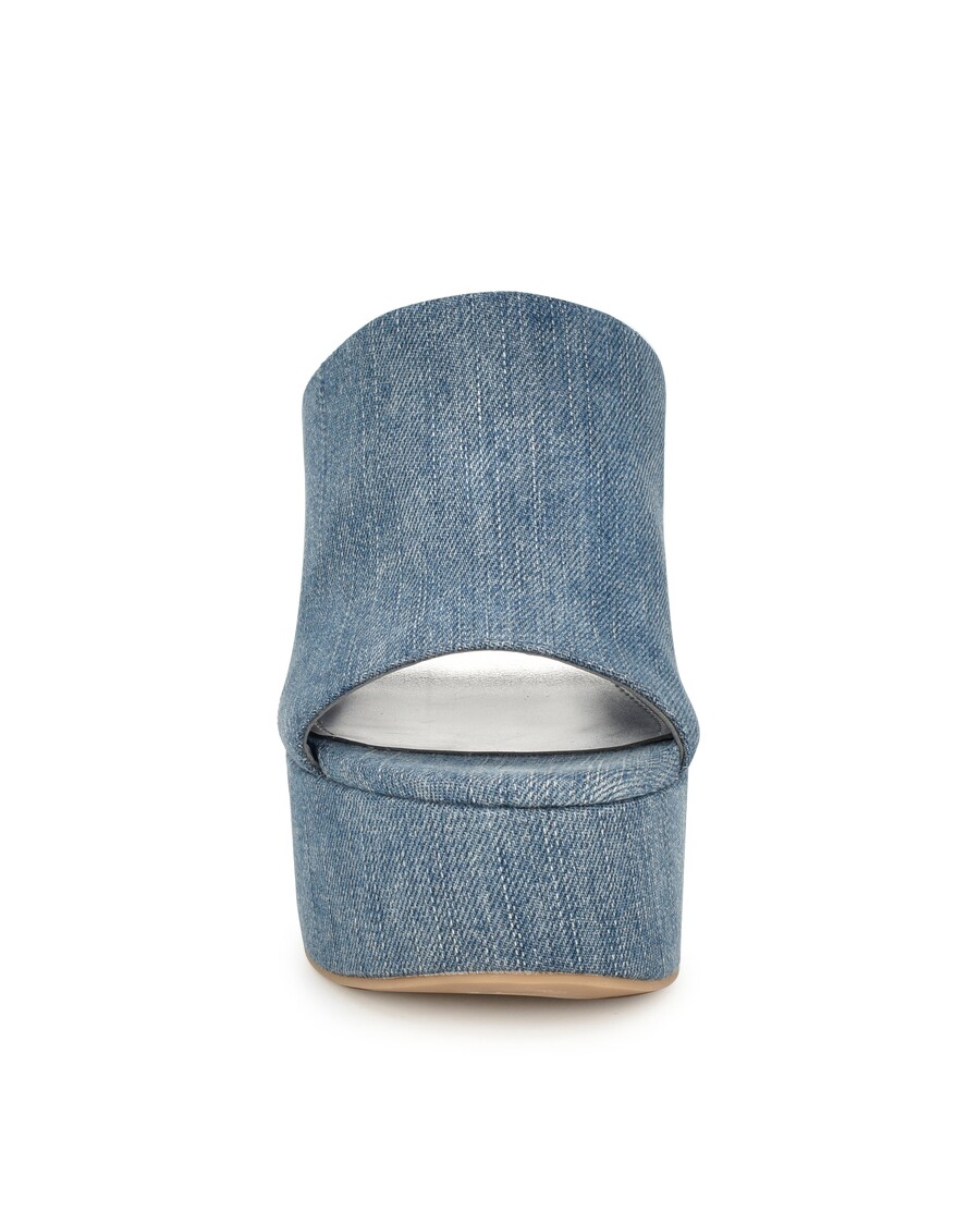 сандали с пързалка на платформа Nine West Olley