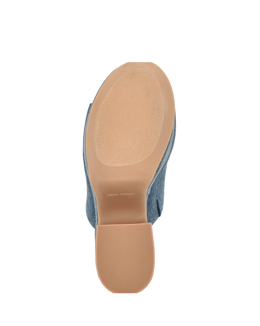 сандали с пързалка на платформа Nine West Olley