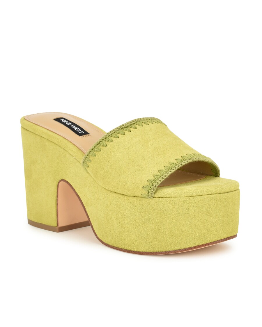 Sandali Slide Con Plateau Nine West Yickie